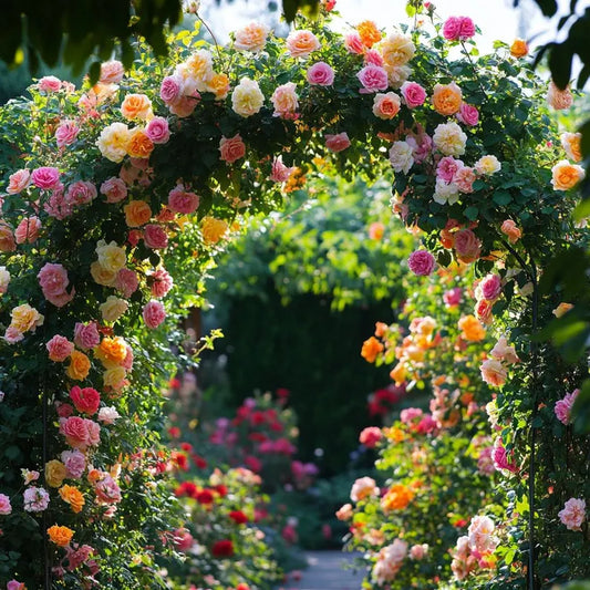 Climbing Rose Mix Seeds – A Stunning Vertical Garden in Bloom-Rose Seeds