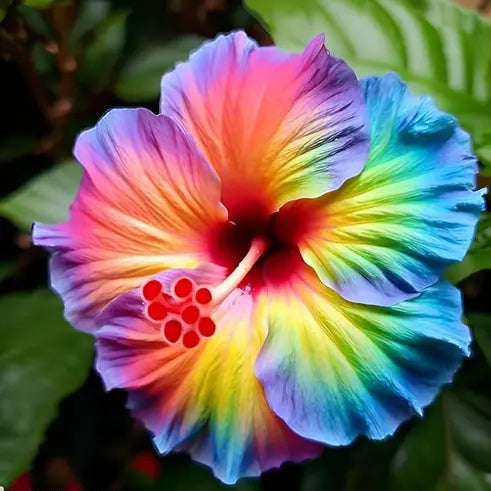 Exotic Rainbow Hibisucs Flower Seeds, Pack of 20 Seeds -Flower Seeds